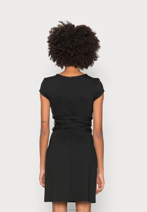 PN6V131 ženy Anna Field žerzejové šaty černé