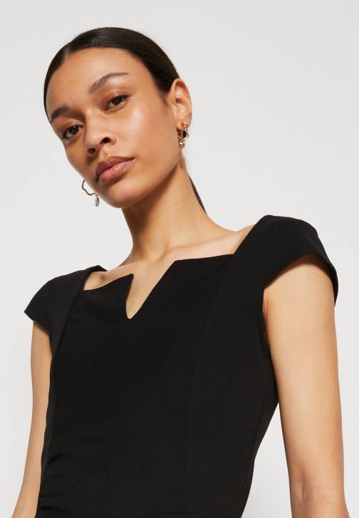 PN6V133 ženy Anna Field žerzejové šaty černé