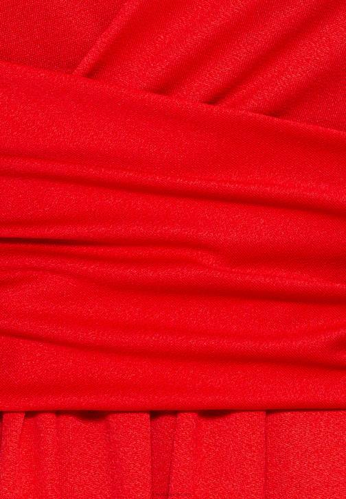 PN6V146 ženy Anna Field žerzejové šaty červené