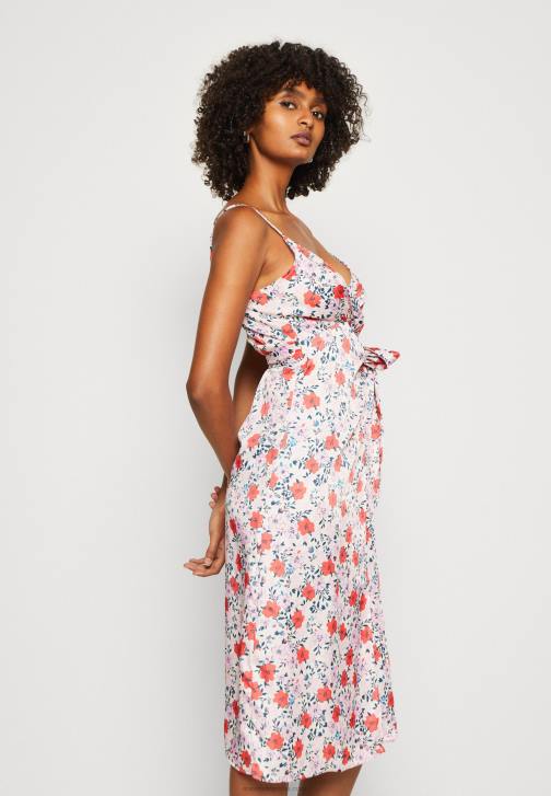 PN6V14 ženy Anna Field denní šaty růžové/červené