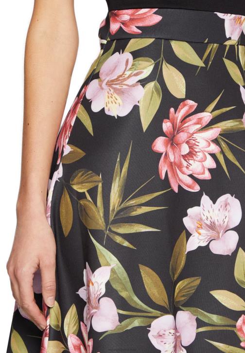 PN6V15 ženy Anna Field denní šaty černo/černo/růžové