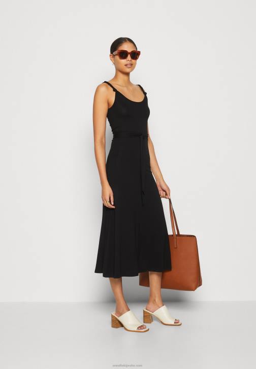 PN6V162 ženy Anna Field žerzejové šaty černé