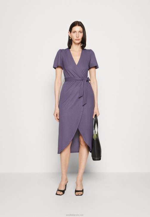 PN6V163 ženy Anna Field žerzejové šaty šedé