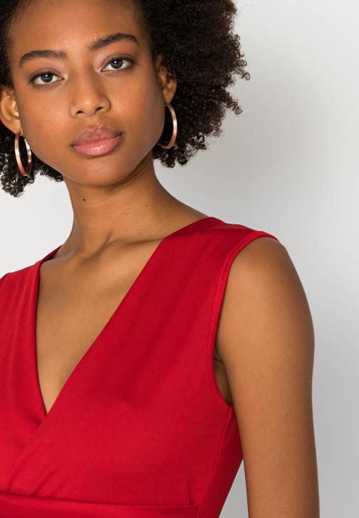 PN6V172 ženy Anna Field žerzejové šaty červené