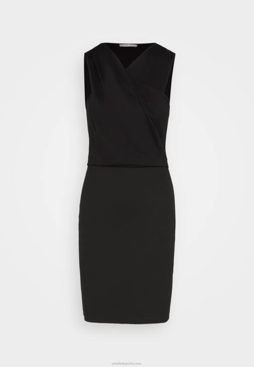 PN6V174 ženy Anna Field žerzejové šaty černé