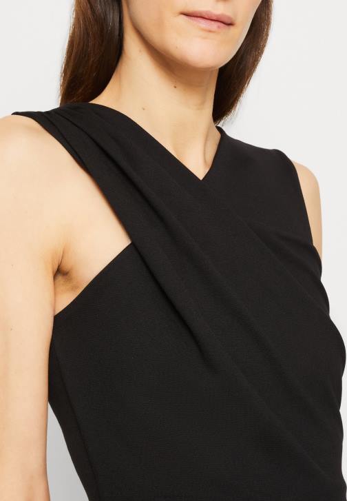 PN6V174 ženy Anna Field žerzejové šaty černé