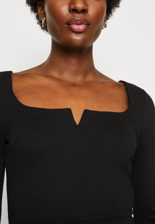 PN6V178 ženy Anna Field žerzejové šaty černé