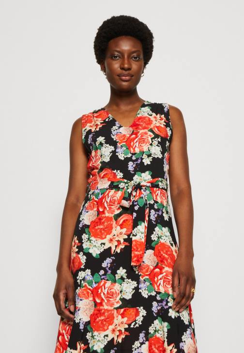 PN6V17 ženy Anna Field denní šaty černo/červené