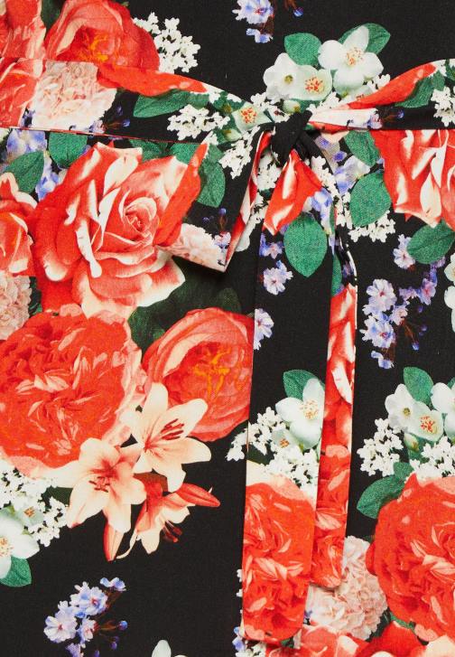 PN6V17 ženy Anna Field denní šaty černo/červené