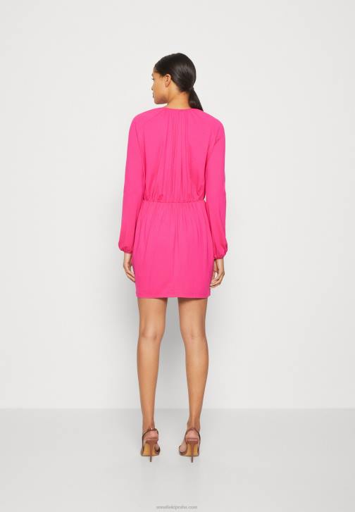 PN6V187 ženy Anna Field žerzejové šaty růžové