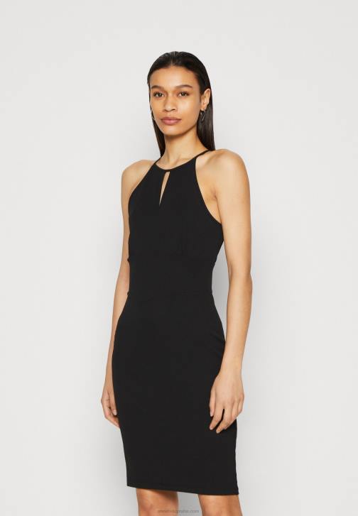 PN6V188 ženy Anna Field žerzejové šaty černé