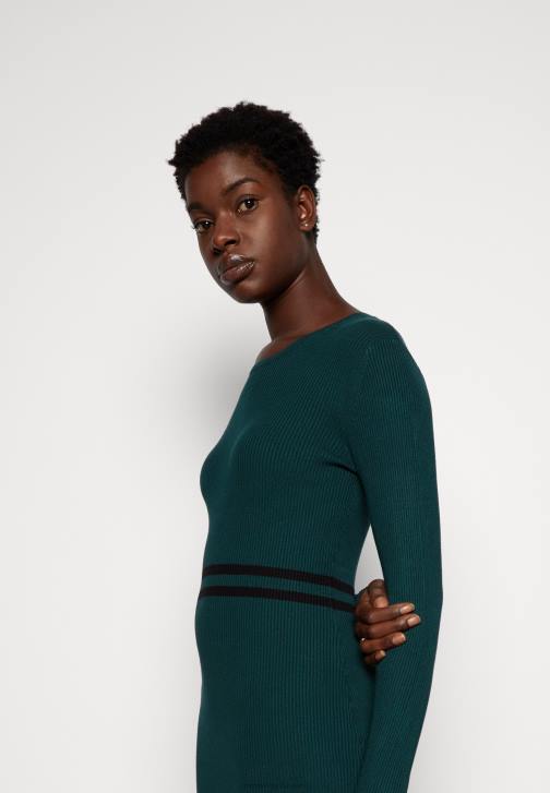 PN6V201 ženy Anna Field svetr tmavě zelená/černá