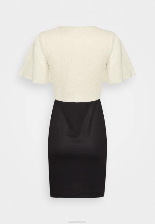 PN6V206 ženy Anna Field směnné šaty zlato/černé