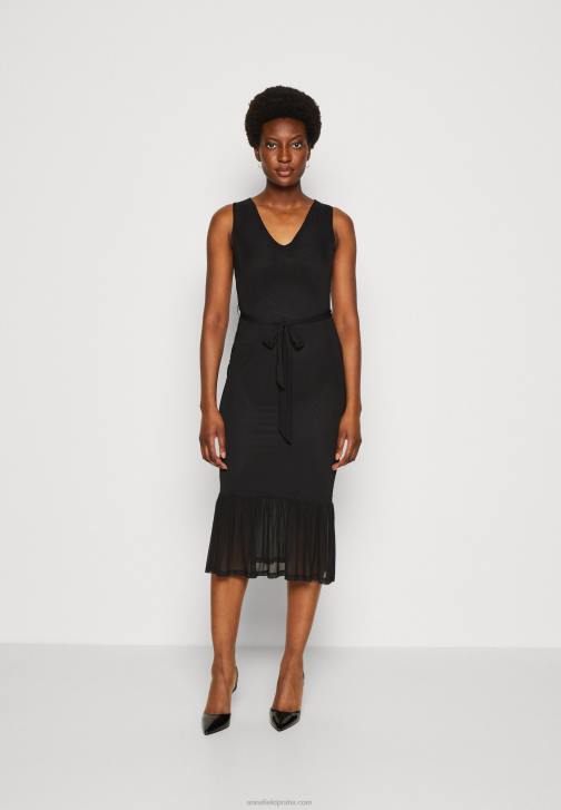 PN6V208 ženy Anna Field směnné šaty černé