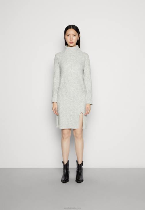 PN6V213 ženy Anna Field svetr melír světle šedý