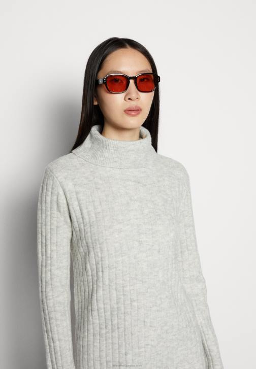 PN6V213 ženy Anna Field svetr melír světle šedý