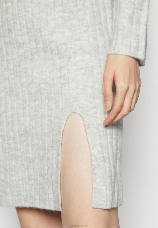 PN6V213 ženy Anna Field svetr melír světle šedý