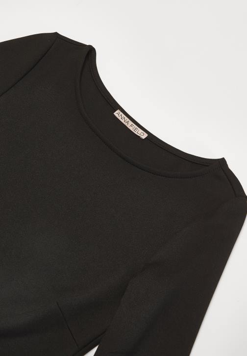 PN6V218 ženy Anna Field směnné šaty černé