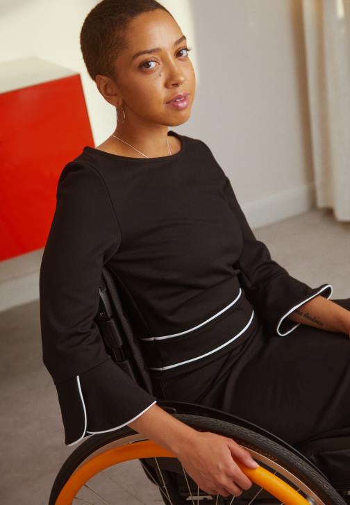 PN6V218 ženy Anna Field směnné šaty černé