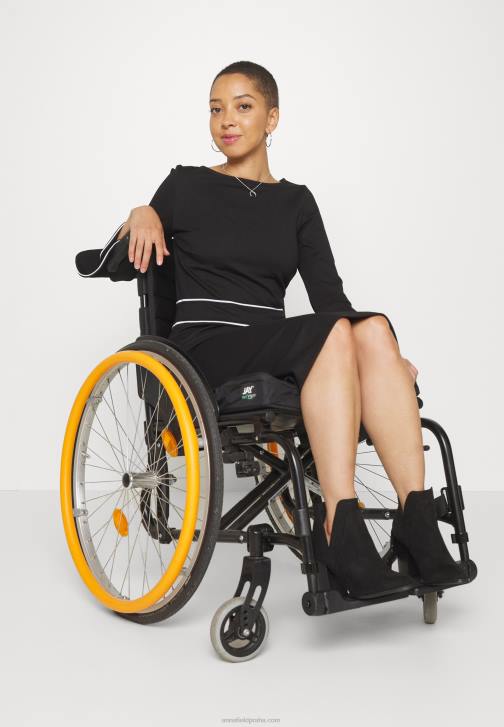 PN6V218 ženy Anna Field směnné šaty černé