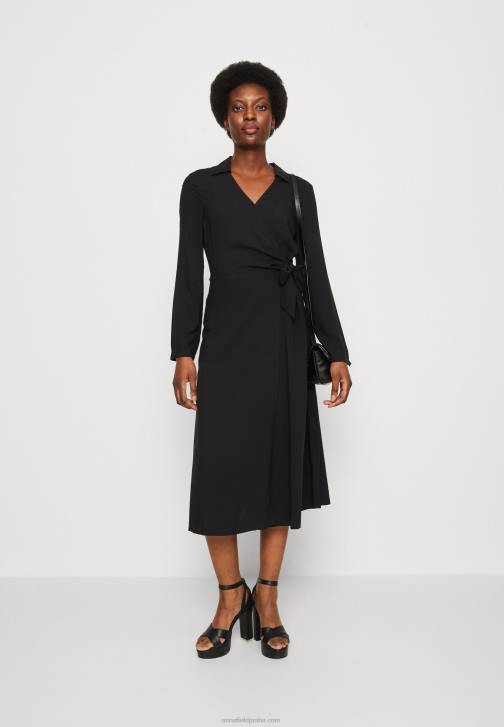 PN6V21 ženy Anna Field denní šaty černé