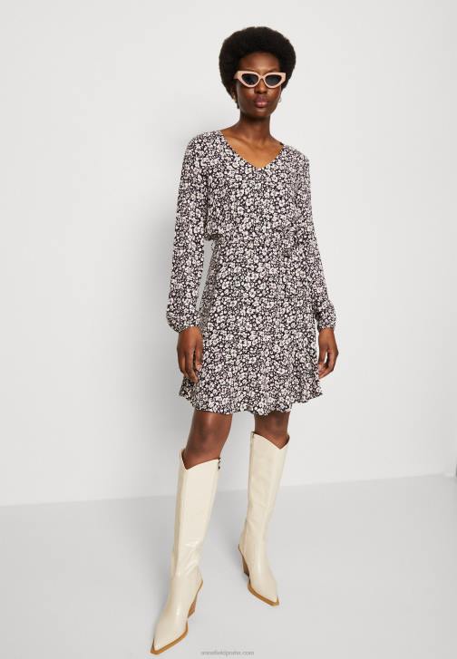 PN6V25 ženy Anna Field denní šaty černo/bílé