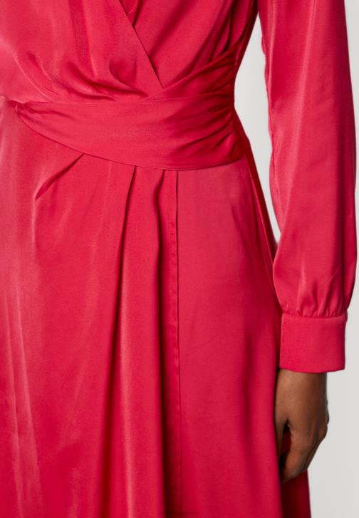 PN6V32 ženy Anna Field koktejlové společenské šaty červené