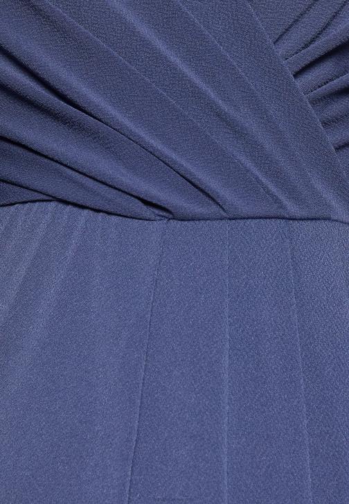 PN6V34 ženy Anna Field koktejlové společenské šaty modré