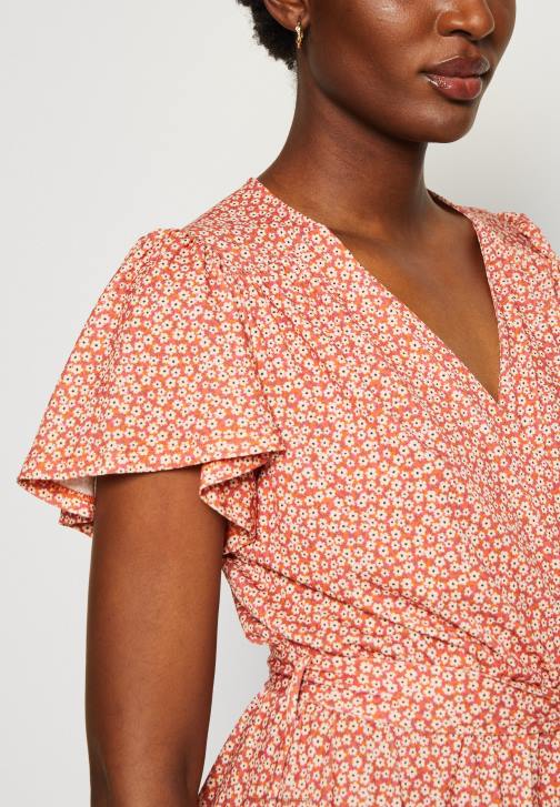 PN6V3 ženy Anna Field denní šaty hnědé/bílé