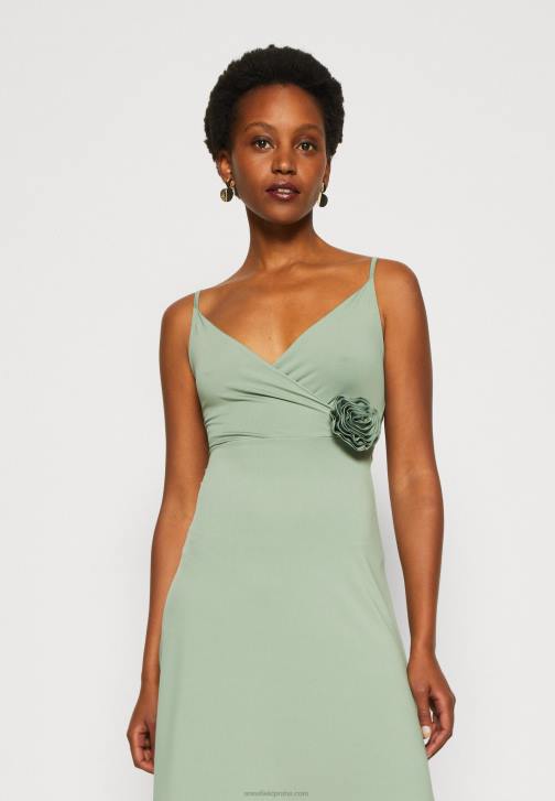 PN6V42 ženy Anna Field žerzejové šaty zelené