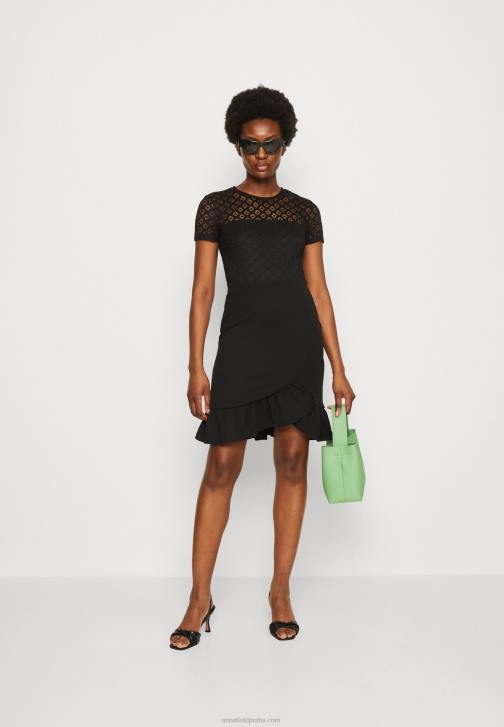 PN6V60 ženy Anna Field koktejlové společenské šaty černé