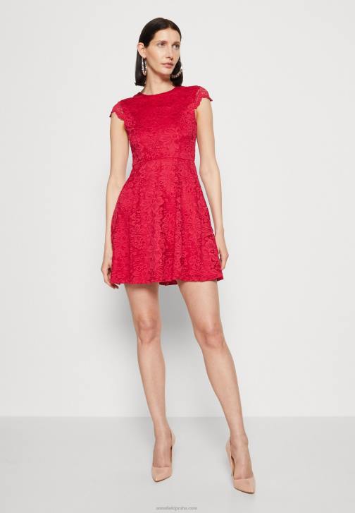 PN6V61 ženy Anna Field koktejlové šaty společenské šaty berry