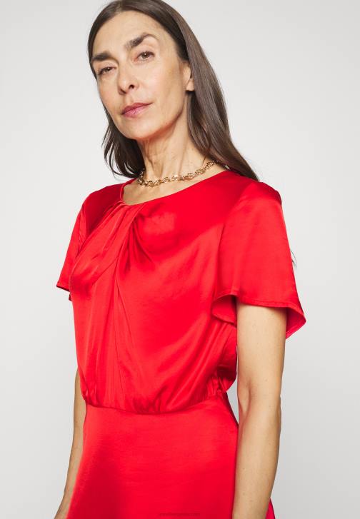 PN6V62 ženy Anna Field koktejlové společenské šaty červené