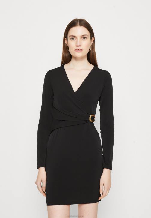 PN6V66 ženy Anna Field žerzejové šaty černé