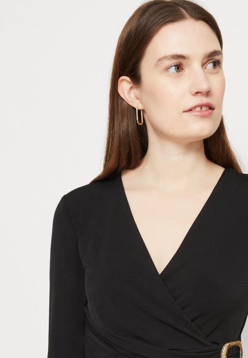 PN6V66 ženy Anna Field žerzejové šaty černé