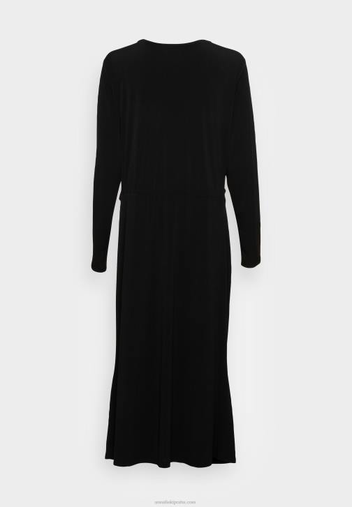 PN6V67 ženy Anna Field žerzejové šaty černé