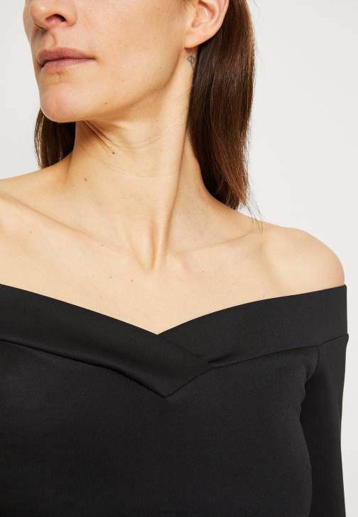 PN6V71 ženy Anna Field koktejlové společenské šaty černo/fialové