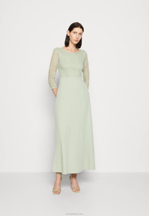 PN6V76 ženy Anna Field žerzejové šaty světle zelené