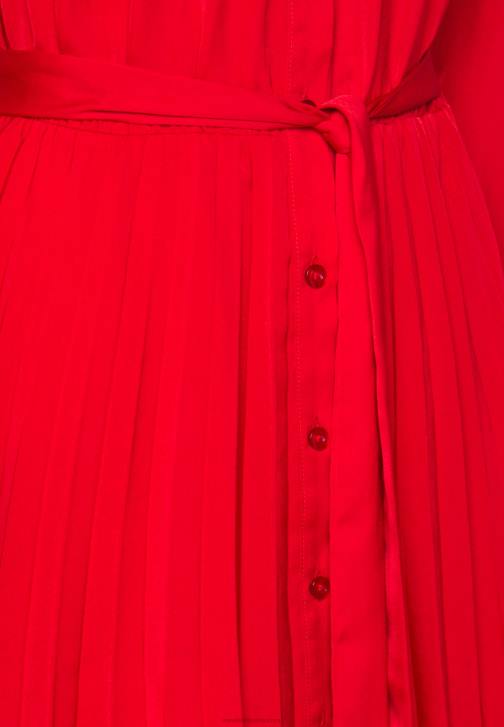 PN6V85 ženy Anna Field košilové šaty tmavě červené