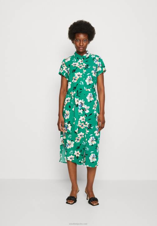 PN6V89 ženy Anna Field košilové šaty zelená/růžová