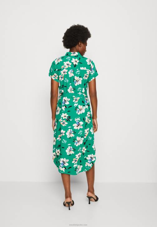 PN6V89 ženy Anna Field košilové šaty zelená/růžová