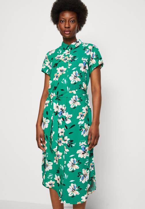 PN6V89 ženy Anna Field košilové šaty zelená/růžová