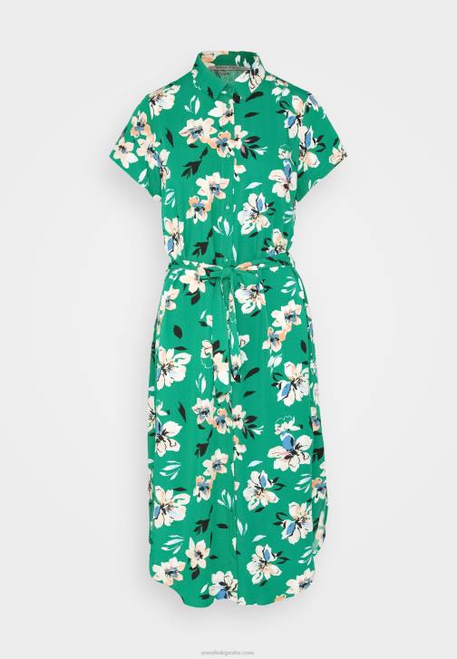 PN6V89 ženy Anna Field košilové šaty zelená/růžová