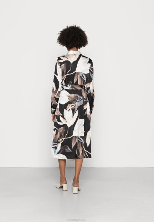 PN6V93 ženy Anna Field košilové šaty černé/vícebarevné