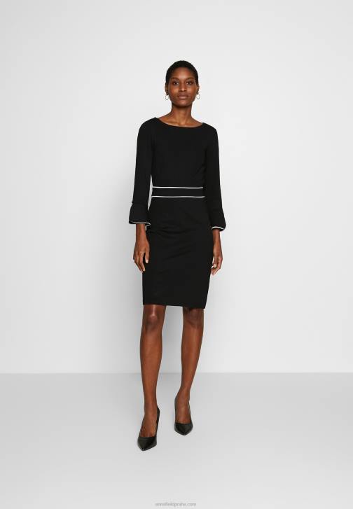 PN6V98 ženy Anna Field směnné šaty černo/bílé