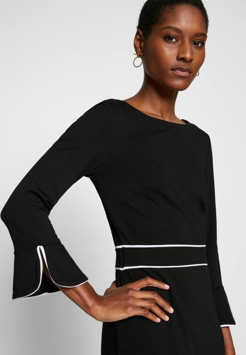 PN6V98 ženy Anna Field směnné šaty černo/bílé