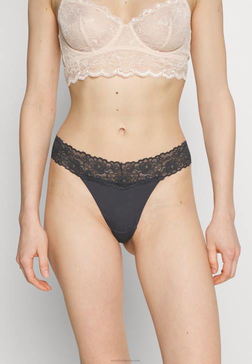 PN6V1000 ženy Anna Field 5 balení tanga bílá/nahá