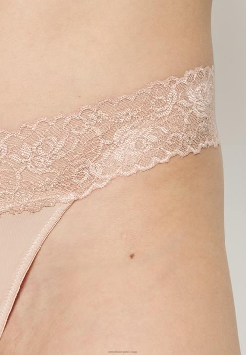 PN6V1000 ženy Anna Field 5 balení tanga bílá/nahá