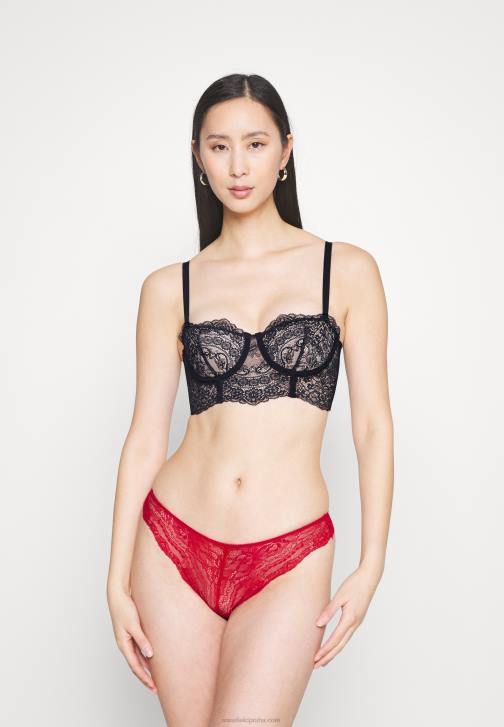 PN6V1001 ženy Anna Field 5 balení tanga červená/modrá