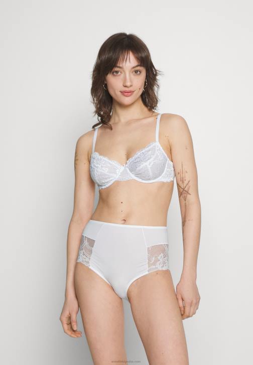 PN6V1002 ženy Anna Field 2 balení slipů tmavě modré/bílé